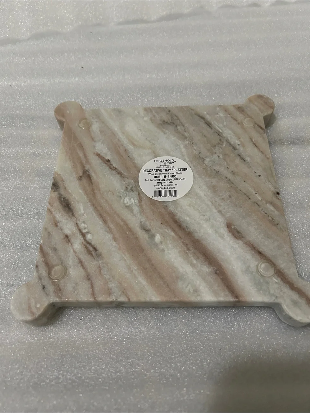 Studio McGee 8” Marble Catch All Tray
